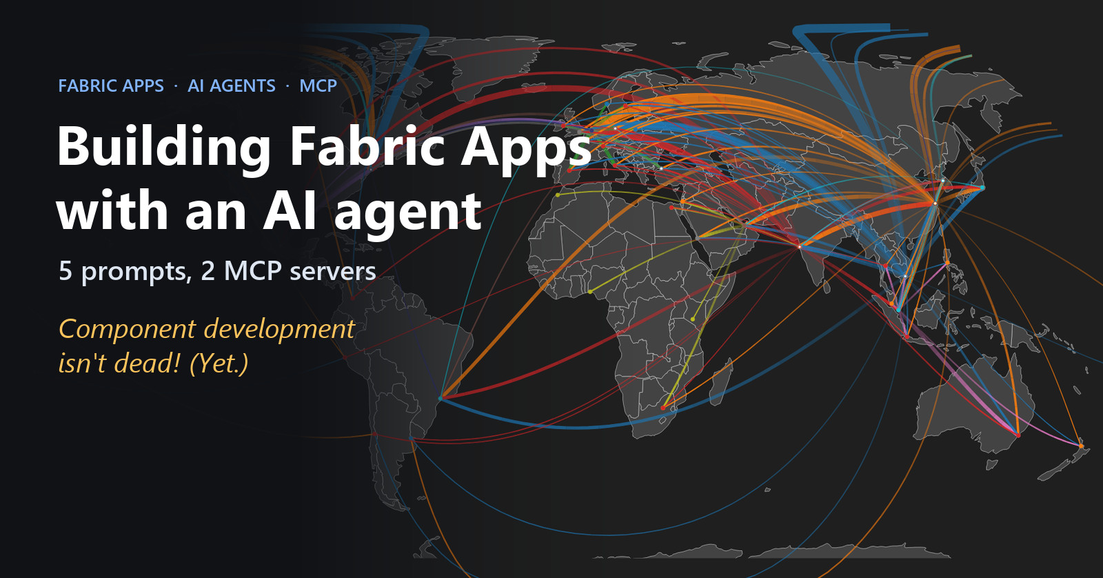 Building Fabric Apps with an AI agent: 5 prompts, 2 MCP servers