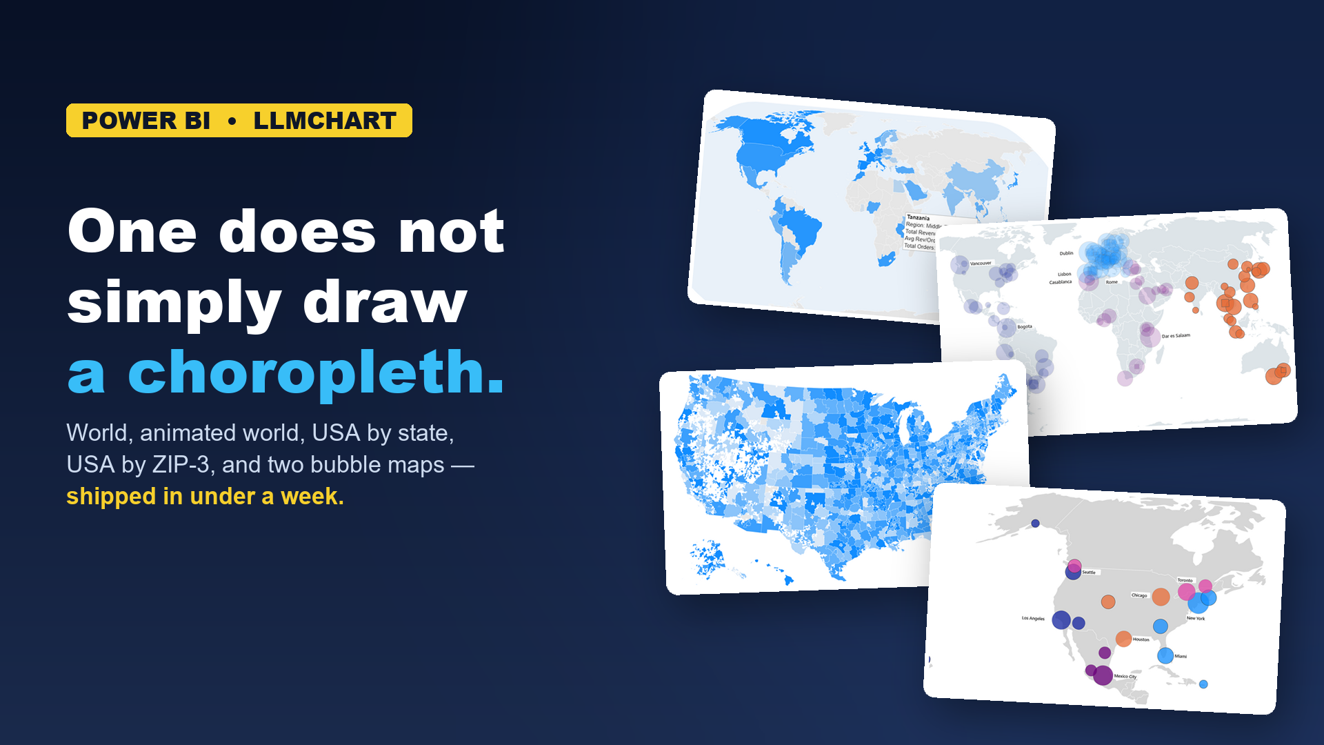 One Does Not Simply Draw a Choropleth