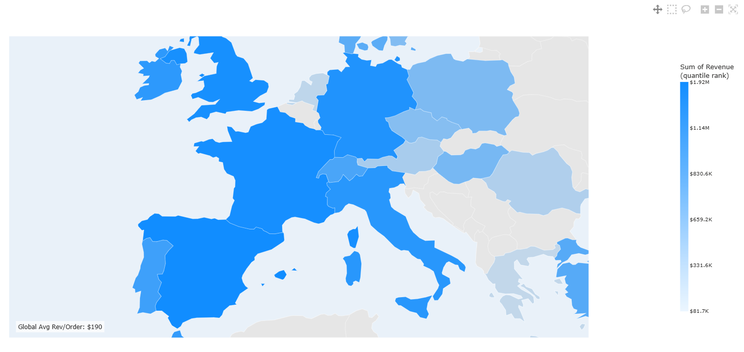 World Choropleth (with zooming)