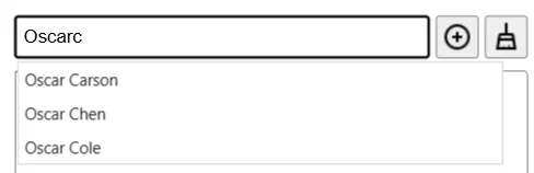 Auto-complete Filter: 'Ignore Non-alphanumeric', when enabled, ignores non-alphanumeric characters in both value (view 2)