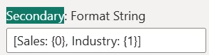 Auto-complete Filter: The general style of the secondary text can be controlled by the 'Secondary Style' (view 5)